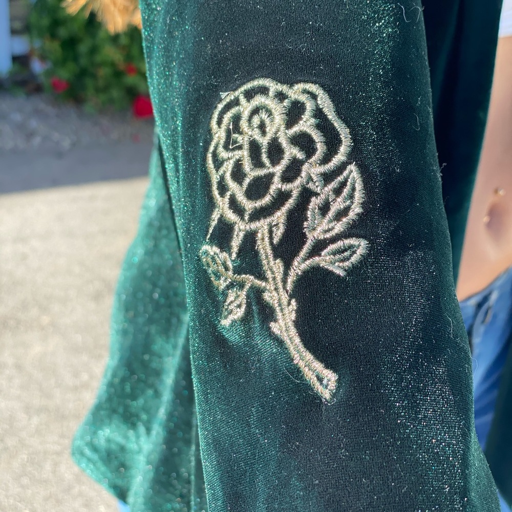 Velvet Robe Jacket - Picture 4 of 8